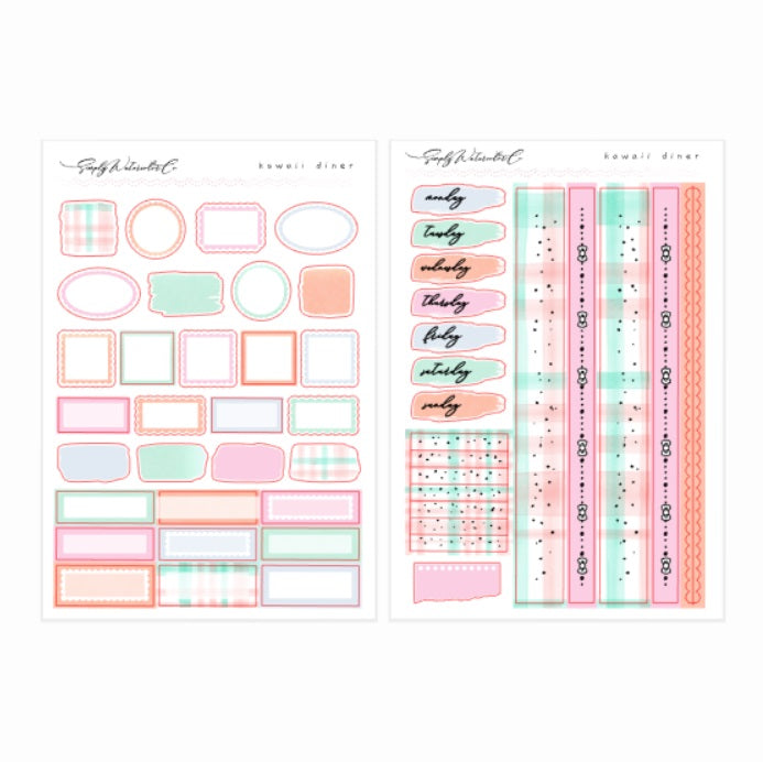 Kawaii Diner MINI Kit