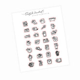 Kitty Bow Icons