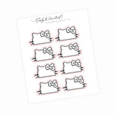 Kitty Date Cover Blank/Labels