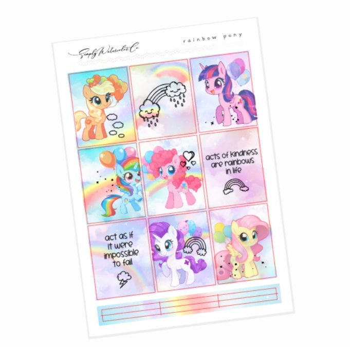 Rainbow Pony MINI Kit