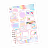 Rainbow Pony | Journaling Sampler