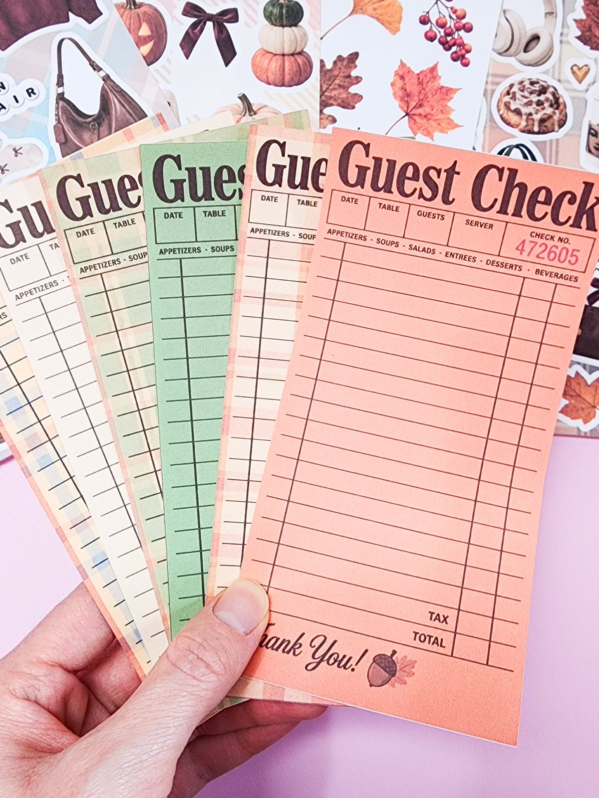 Fall Guest Check | Junk Deco