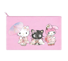 Sakura Festival // Cotton Canvas Pouch