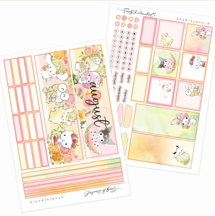 August (Hello Tutti) | A5 Monthly Kit