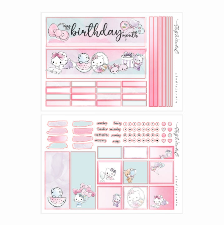 My Birthday Month | A5 Monthly Kit