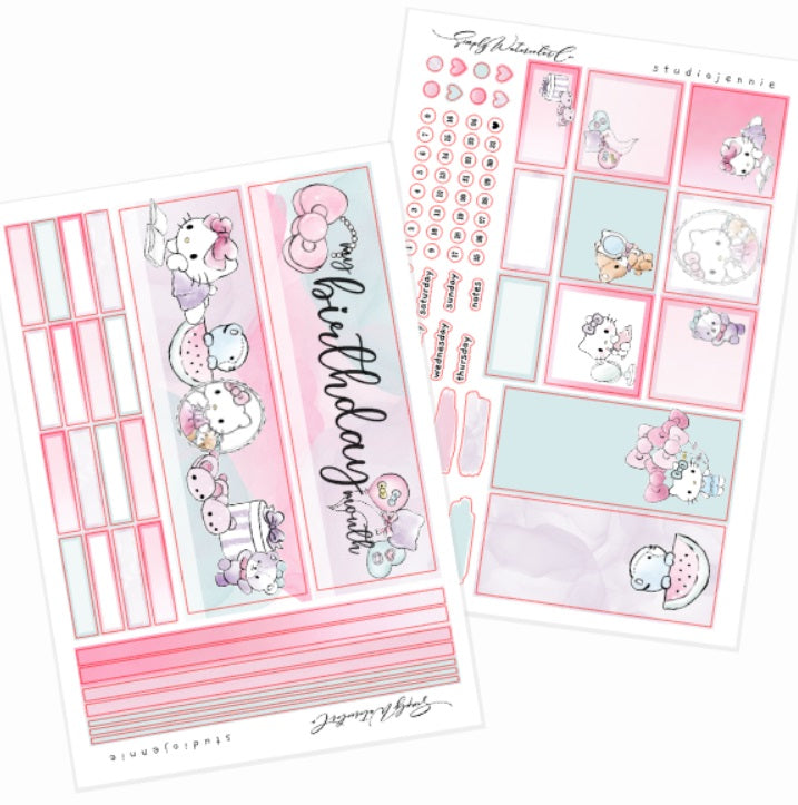 My Birthday Month | A5 Monthly Kit