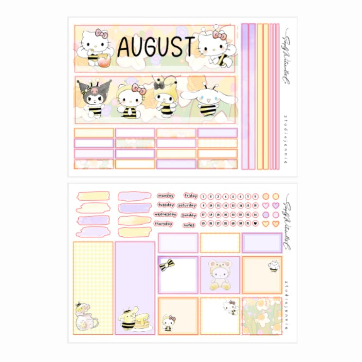 Hello Honey (August) | A5 Monthly Kit