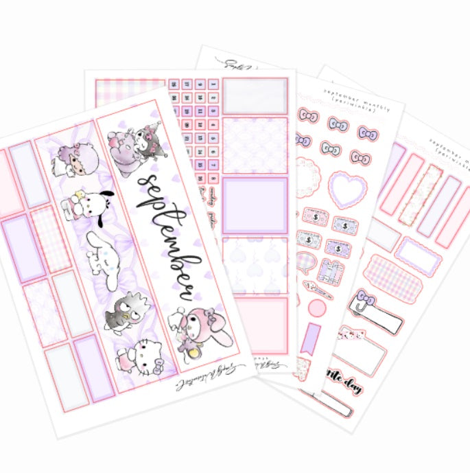 September (Periwinkle) | Monthly Kit