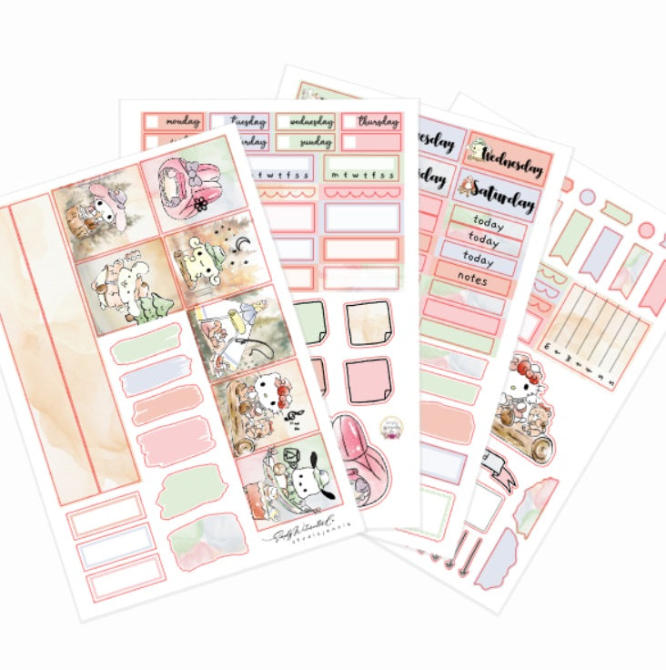 Kawaii Camp | Hobo A5/A6 Kit