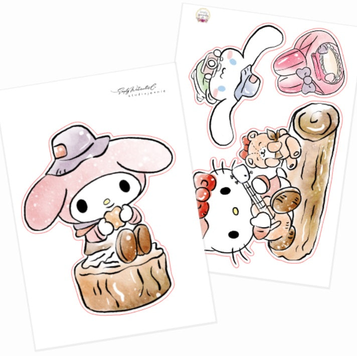 Kawaii Camp | Large Deco