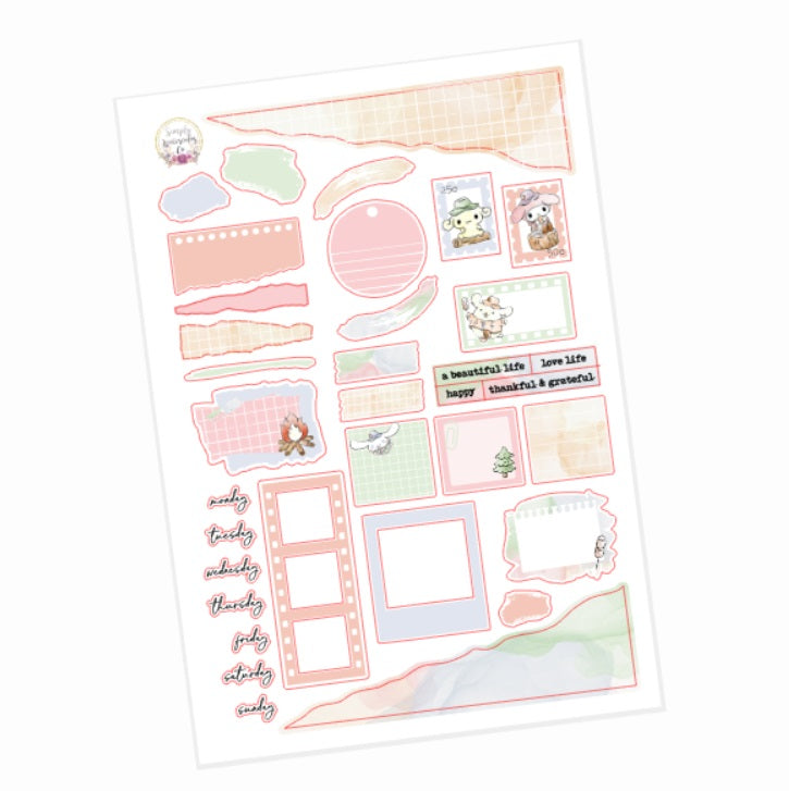 Kawaii Camp | Journaling Sampler