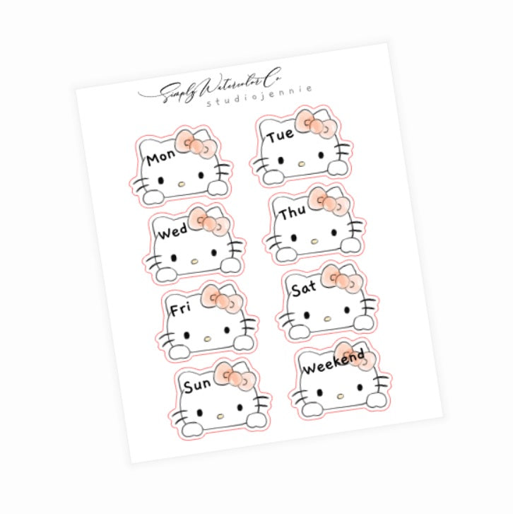 Orange Kitty Paws | Date Covers