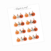 Spooky Pumpkin | Date Covers