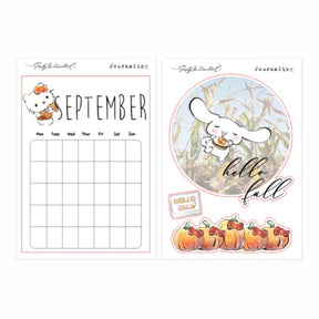 September | BUJO Monthly Kit