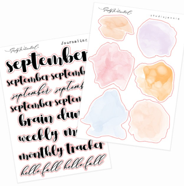 September | Script + Swatches