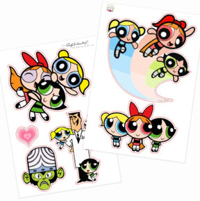 Puff Girls | Large Deco