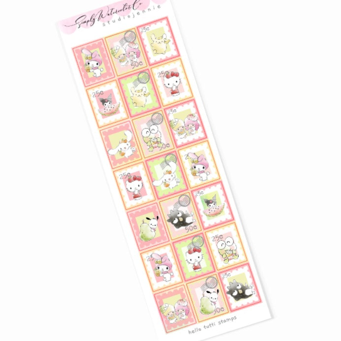 Hello Tutti Stamps | Mini Deco