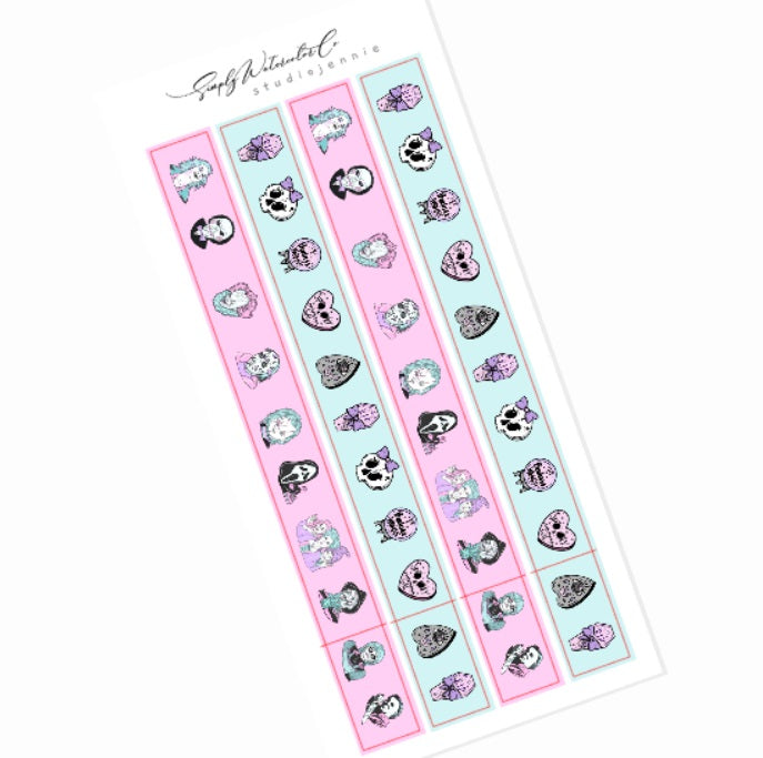 Scream | Washi Strips