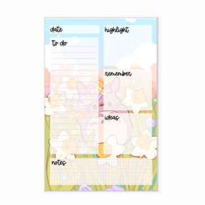 Toto Tulip  DAILY Notepad