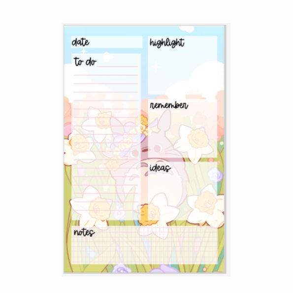 Toto Tulip  DAILY Notepad