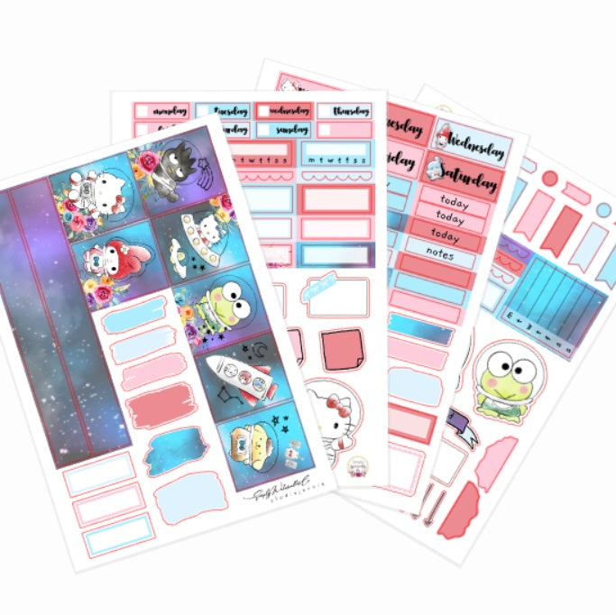 Kawaii Space | Hobo A5/A6 Kit