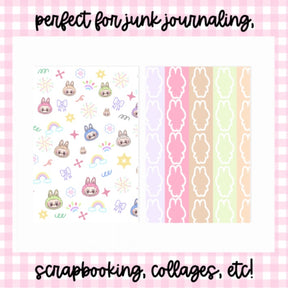 Cute Monsters | Scrapbook Papers