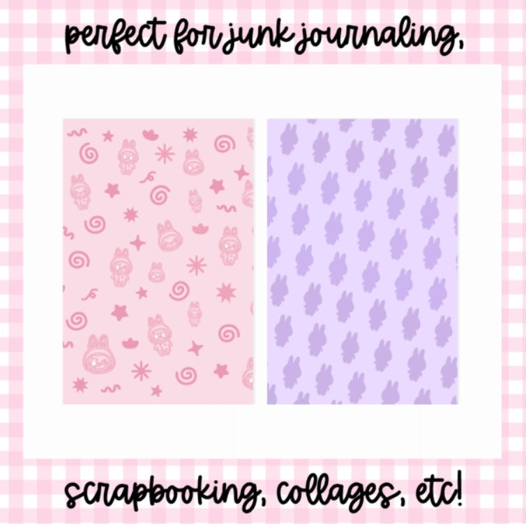 Monster Persuasion | Scrapbook Papers
