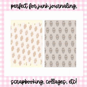 Choco Monsters | Scrapbook Papers