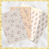 Choco Monsters | Scrapbook Papers