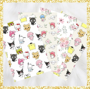 Hello Kawaii Floral | Scrapbook Papers