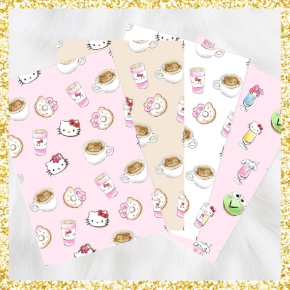 Hello Cafe | Scrapbook Papers