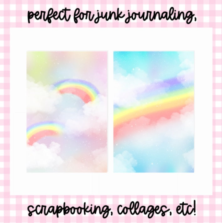Rainbow | Scrapbook Papers
