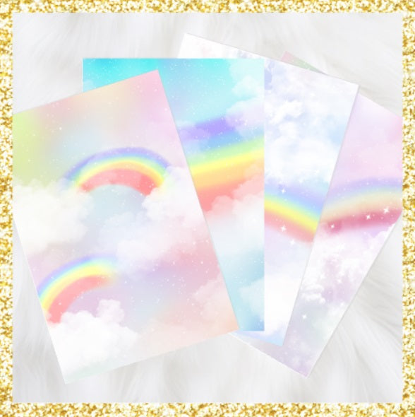 Rainbow | Scrapbook Papers