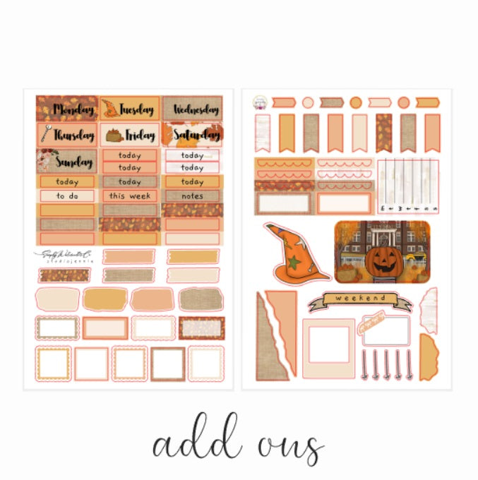 Halloween Town | Hobo A5/A6 Kit
