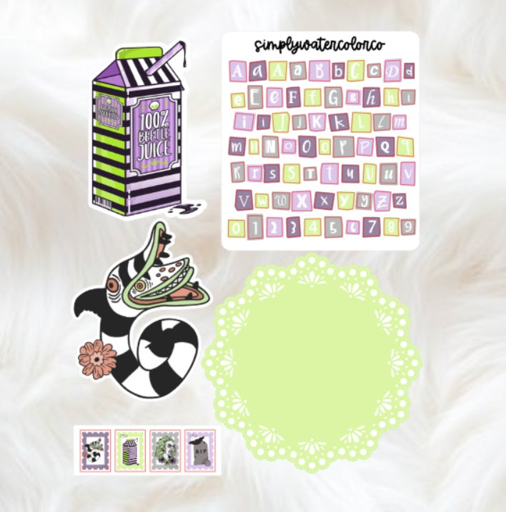 Beetle Juice | Junk Journal KIT