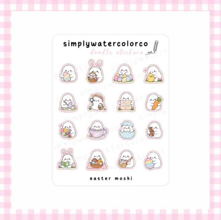 Easter Mochi | Doodles