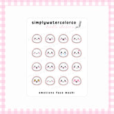 Emotions Face Mochi | Doodles