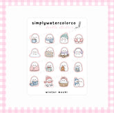 Winter Mochi | Doodles