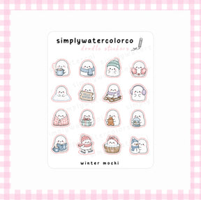 Winter Mochi | Doodles