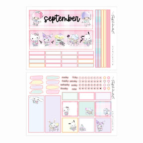 September | A5 Monthly Kit (Kawaii 101)