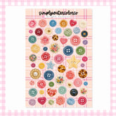 Bright Buttons | Junk Deco