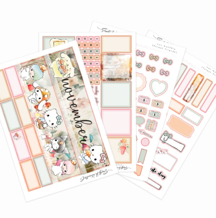 November (Forest Friends) | Monthly Kit