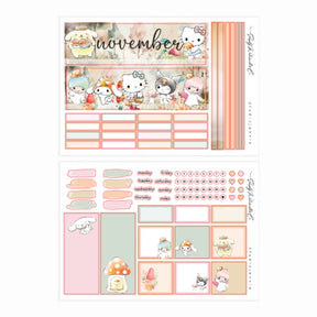 November (Forest Friends) | A5 Monthly Kit