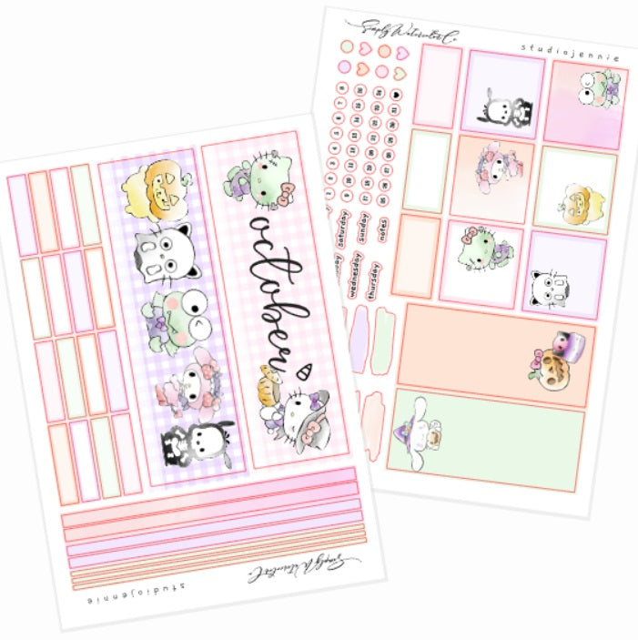 October (Trick or Sweet) | A5 Monthly Kit
