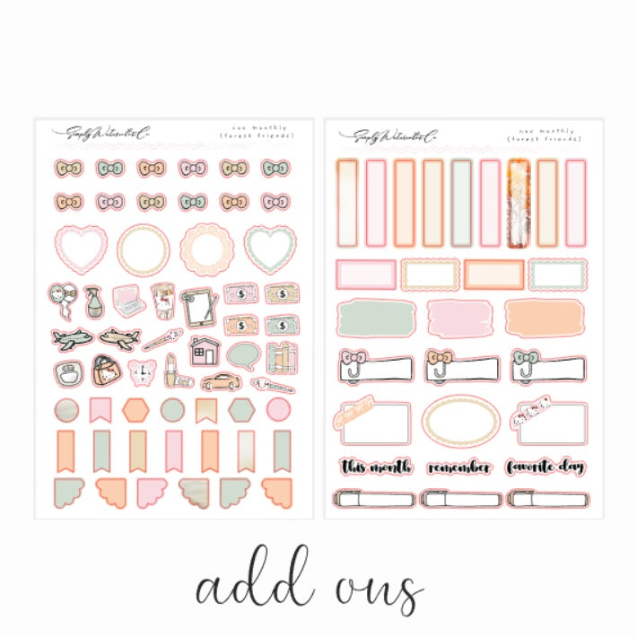 November (Forest Friends) | Monthly Kit