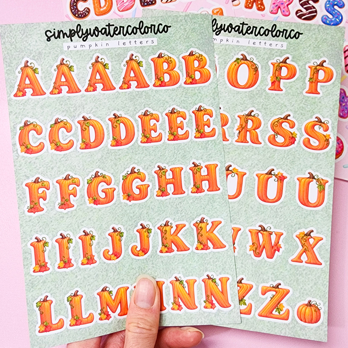 Pumpkin Letters | Junk Deco