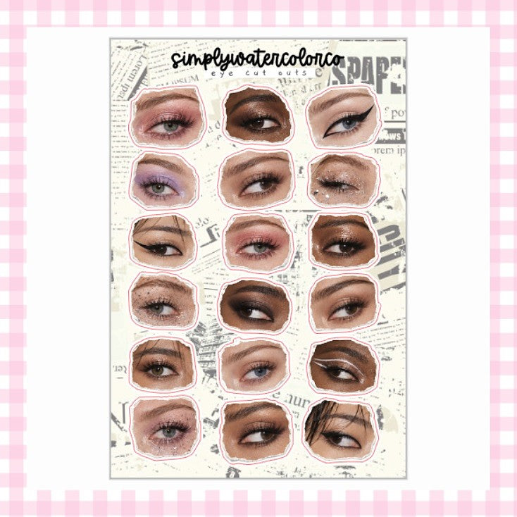 Eye Cut Outs | Junk Deco