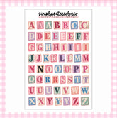 Pastel Ransom Letters | Junk Deco