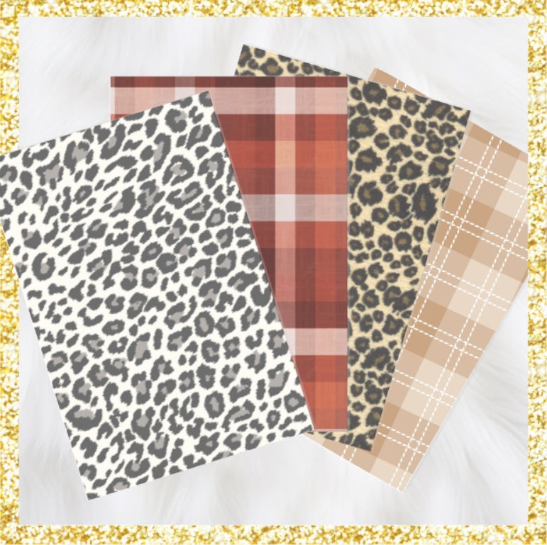 Cheetah Power | Scrapbook Papers