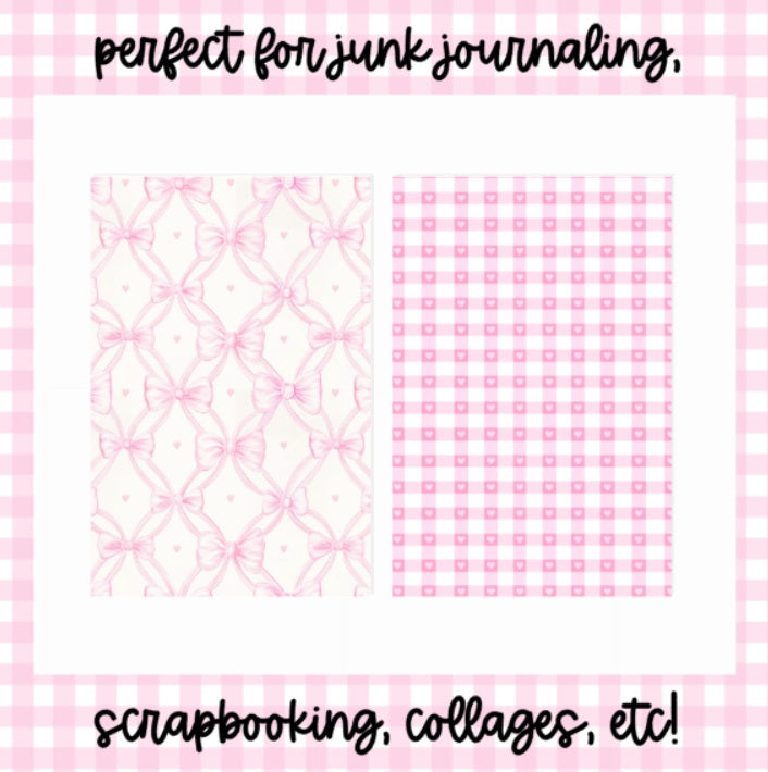 Pink Girlie | Scrapbook Papers